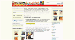 Desktop Screenshot of friendstalk.com